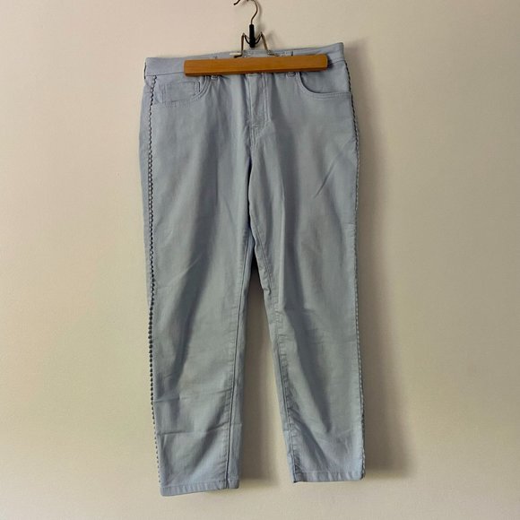 Phase Eight 'Pixie' Skinny Crop Scallop Jeans - Picture 6 of 10